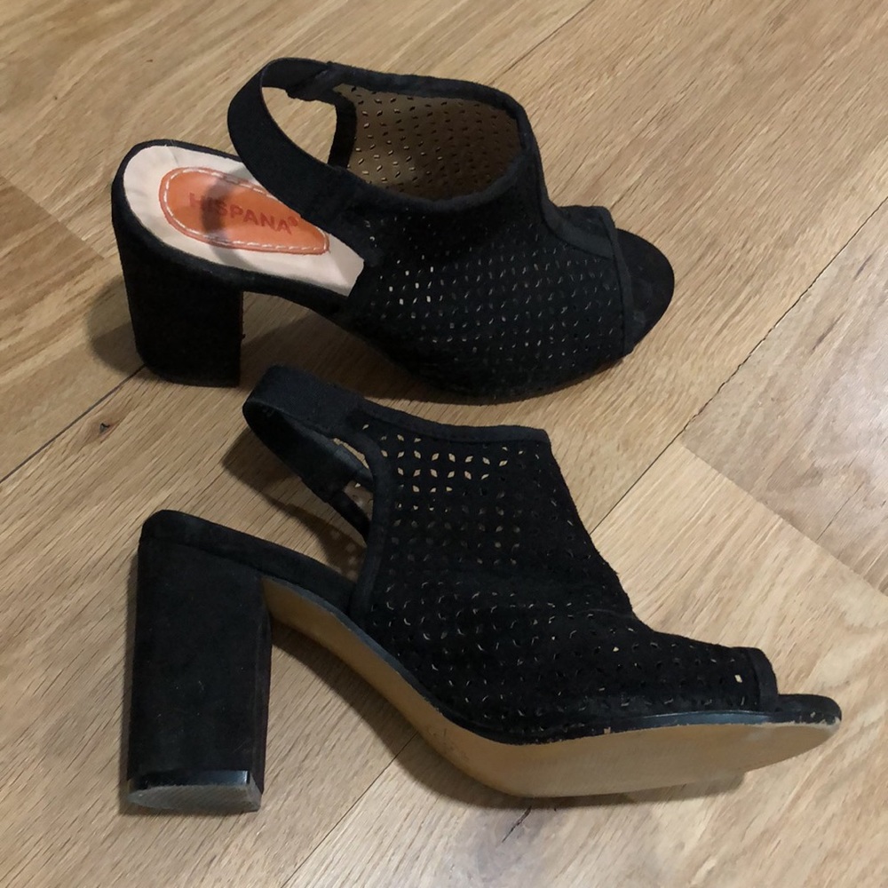 High square heels - Picture 7 of 8